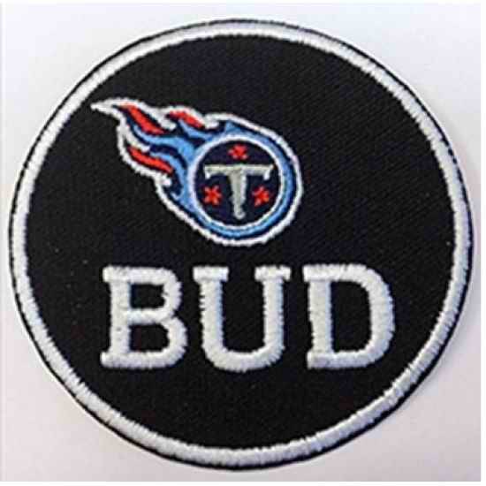 Stitched NFL Tennessee Titans BUD Jersey Patch